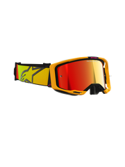 Alpinestars - Vision 8 Corp Yellow/Pink Mirror Lens Goggle