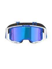 Alpinestars - Vision 8 Corp Blue/White Mirror Lens Goggle