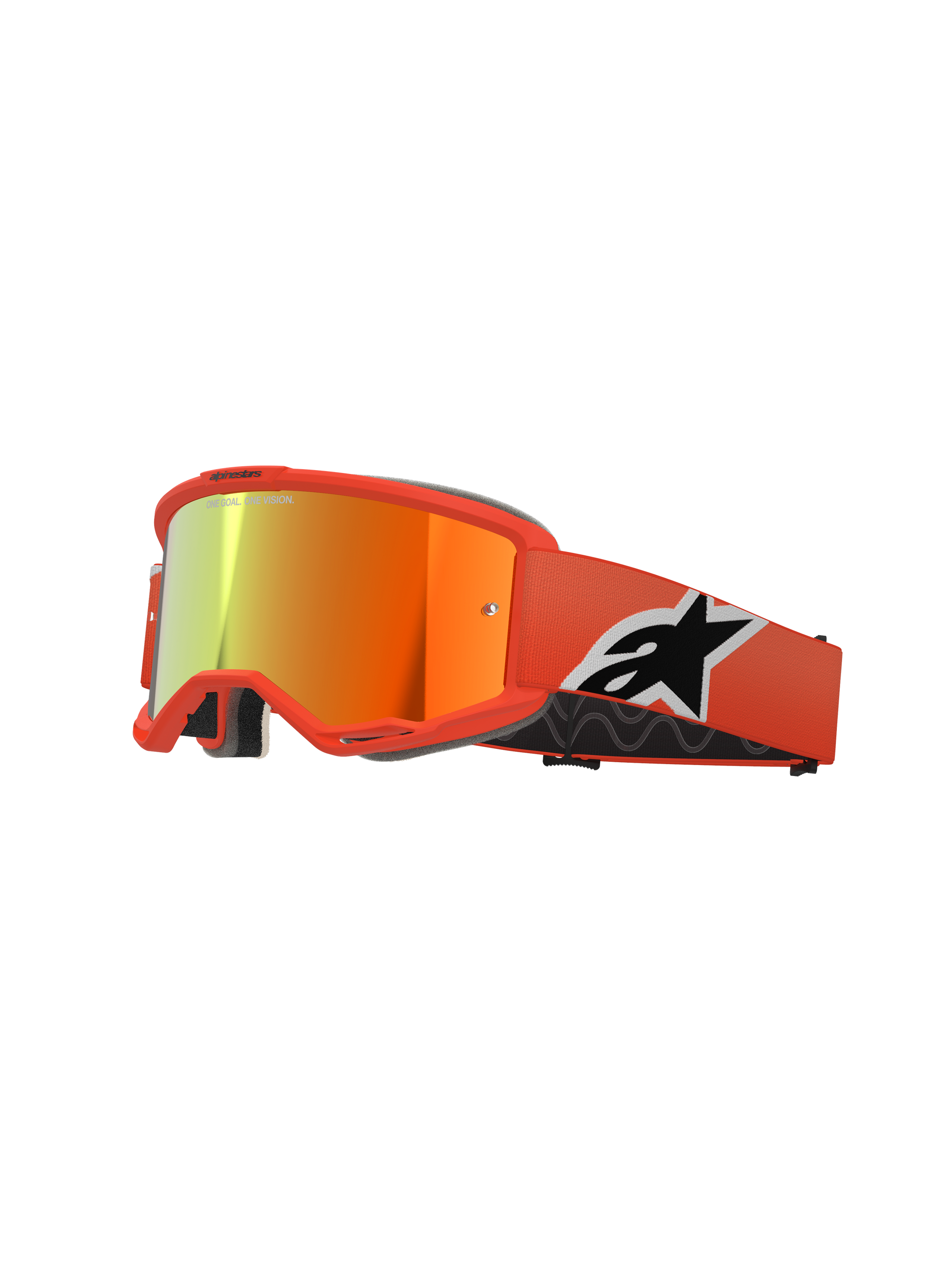 Alpinestars - Vision 5 Corp Orange Mirror Lens Goggle