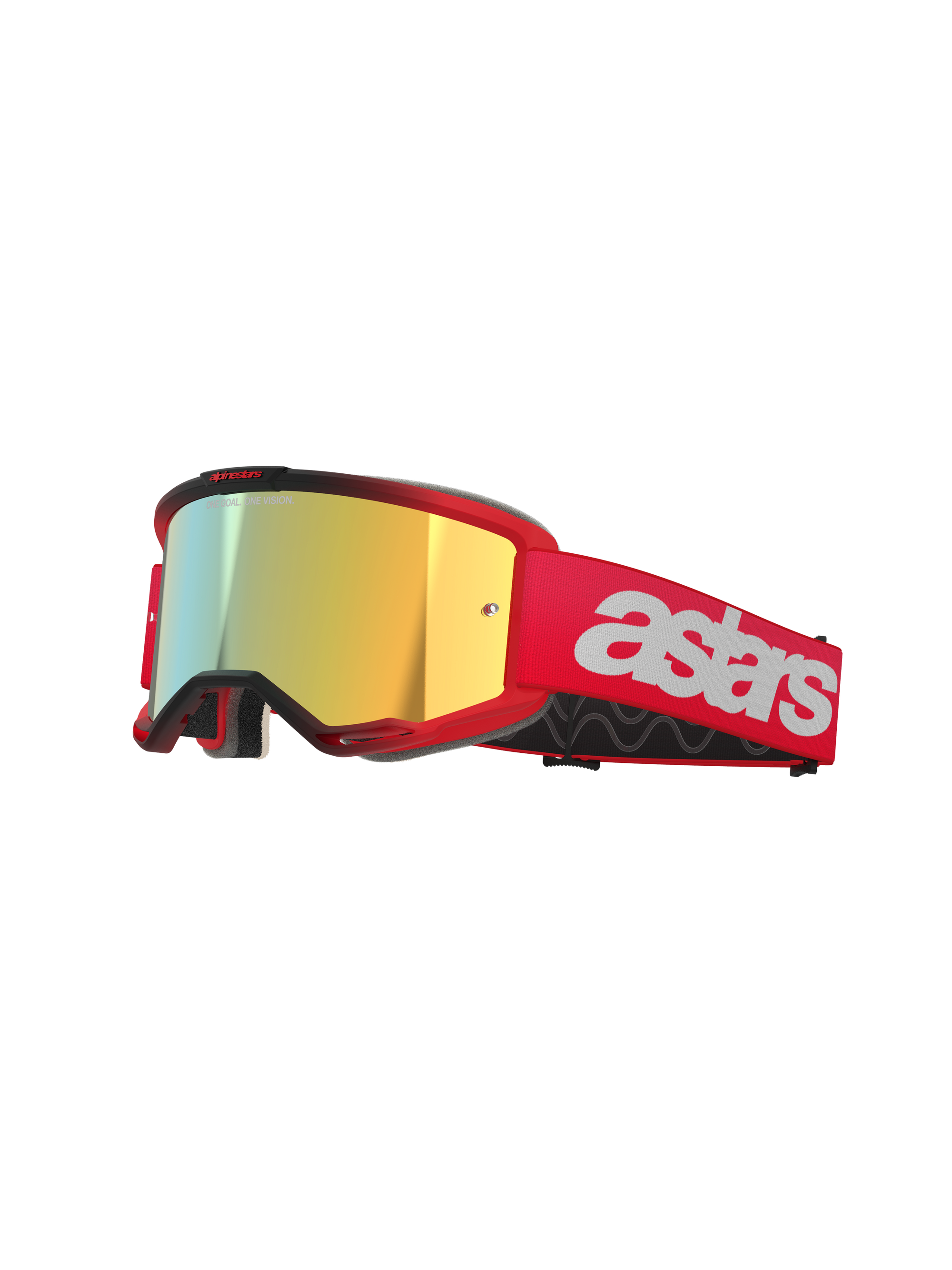 Alpinestars - Vision 5 Blaze Red Mirror Lens Goggle