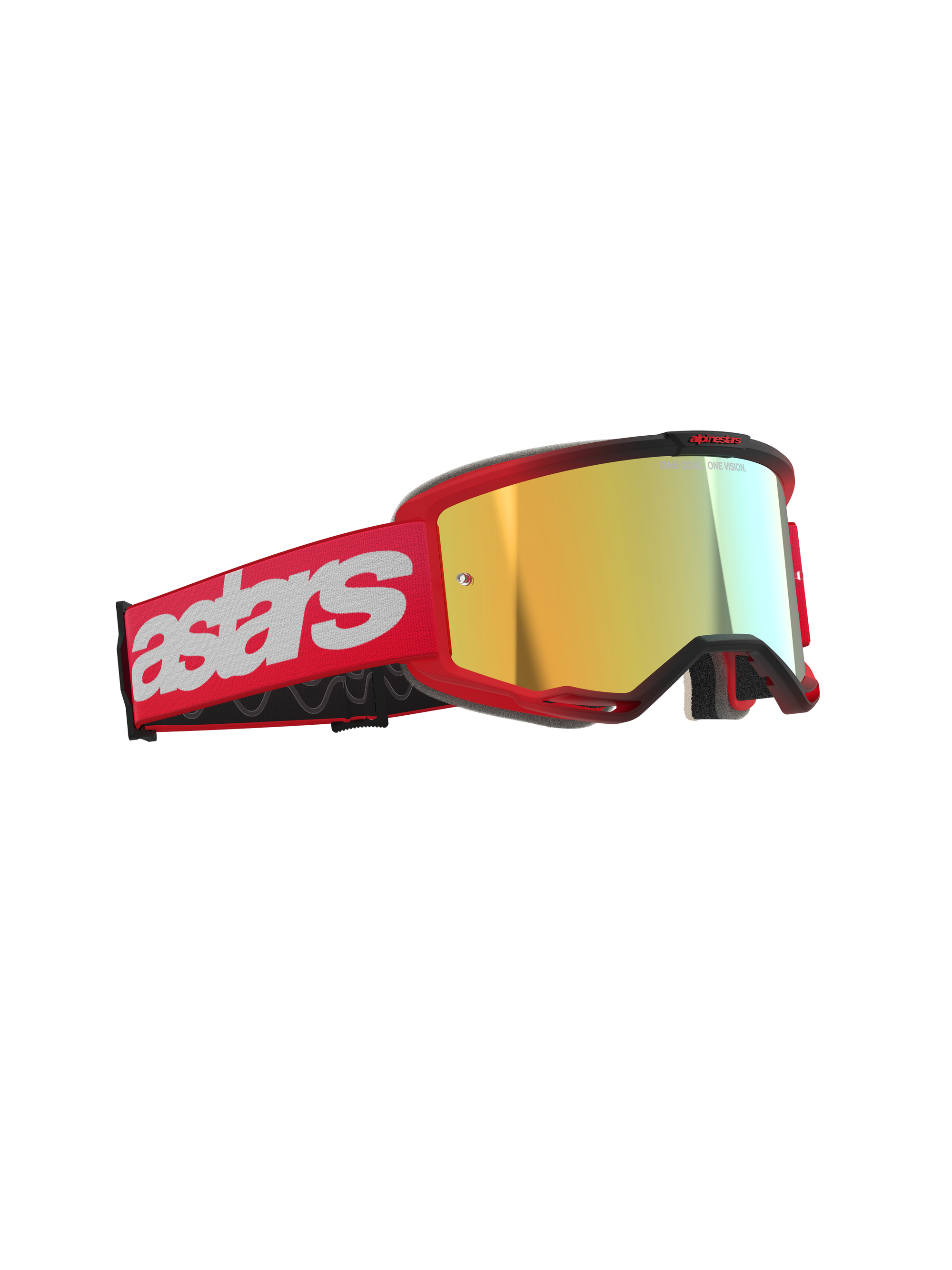 Alpinestars - Vision 5 Blaze Red Mirror Lens Goggle