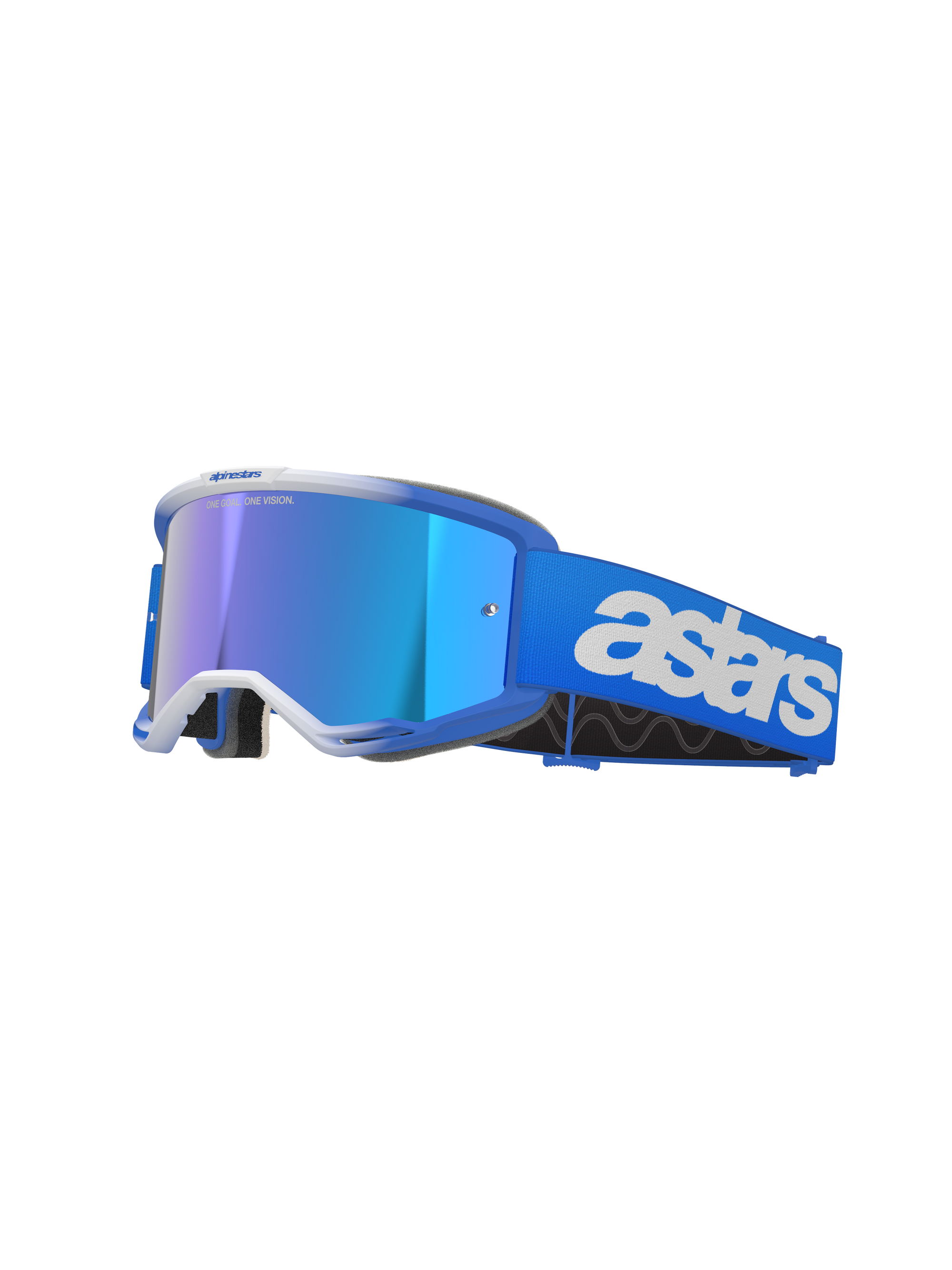 Alpinestars - Vision 5 Blaze Blue Mirror Lens Goggle