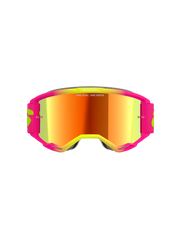 Alpinestars - Vision 5 Wordmark Pink/Yellow Mirror Lens Goggle