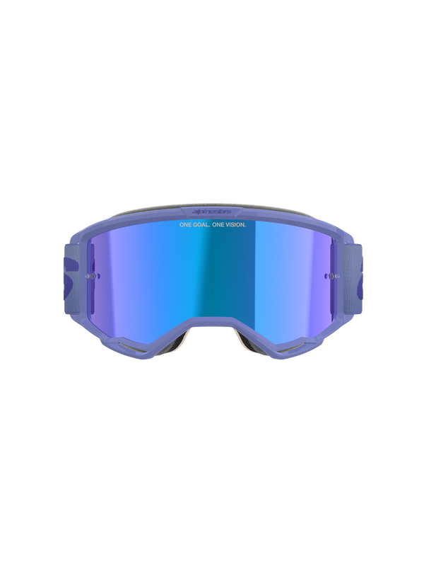 Alpinestars - Vision 5 Wordmark Purple Mirror Lens Goggle