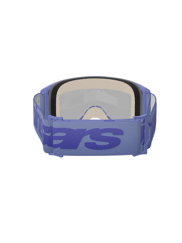 Alpinestars - Vision 5 Wordmark Purple Mirror Lens Goggle
