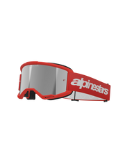 Alpinestars - Vision 3 Wordmark Red Mirror Lens Goggle