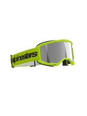 Alpinestars - Vision 3 Wordmark Yellow Mirror Lens Goggle