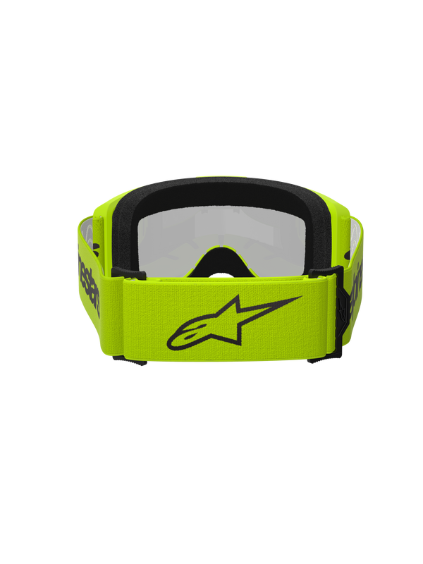 Alpinestars - Vision 3 Wordmark Yellow Mirror Lens Goggle