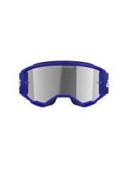 Alpinestars - Vision 3 Wordmark Blue Mirror Lens Goggle