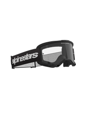 Alpinestars - Vision 3 Wordmark Black Clear Lens Goggle