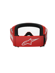 Alpinestars - Vision 3 Wordmark Red Clear Lens Goggle