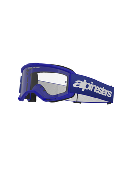Alpinestars - Vision 3 Wordmark Blue Clear Lens Goggle