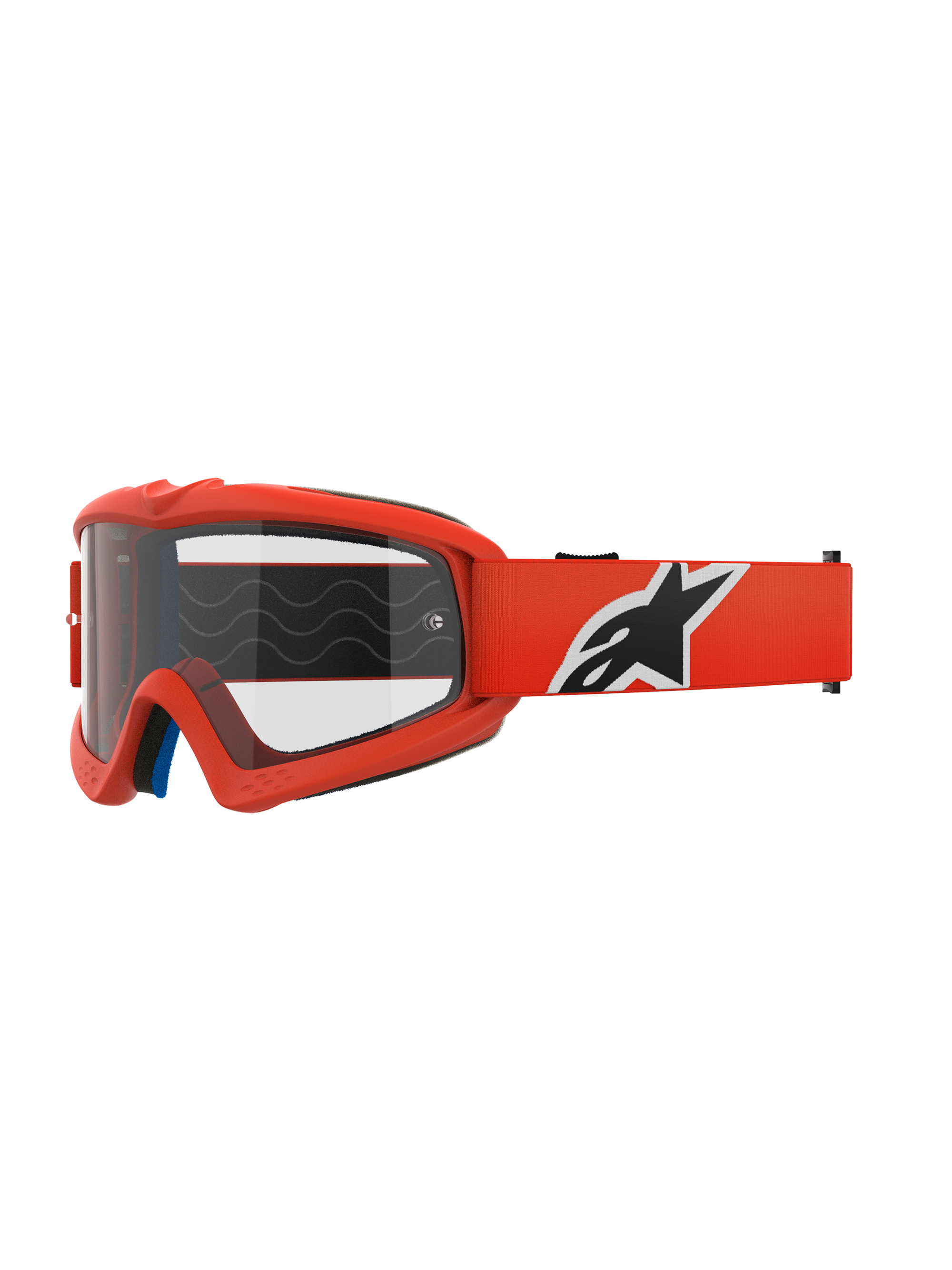 Alpinestars - Vision Youth Corp Orange Clear Lens Goggle