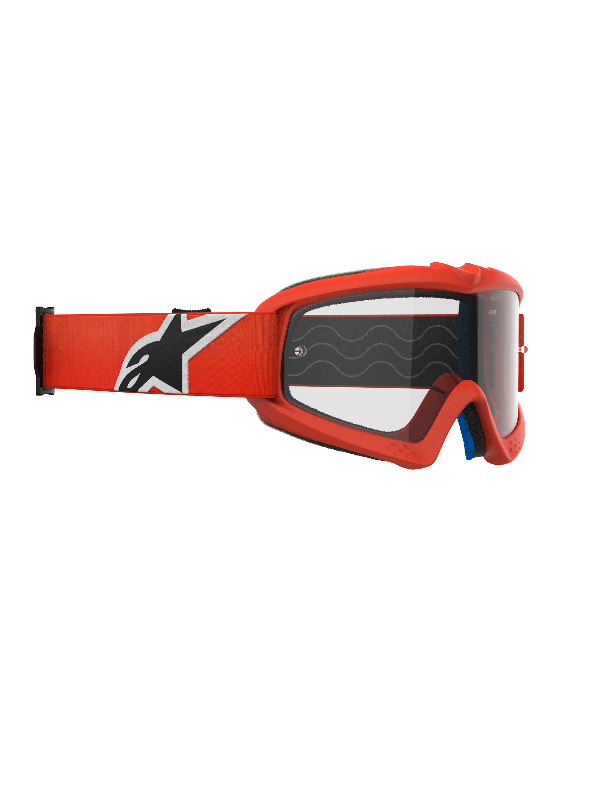 Alpinestars - Vision Youth Corp Orange Clear Lens Goggle