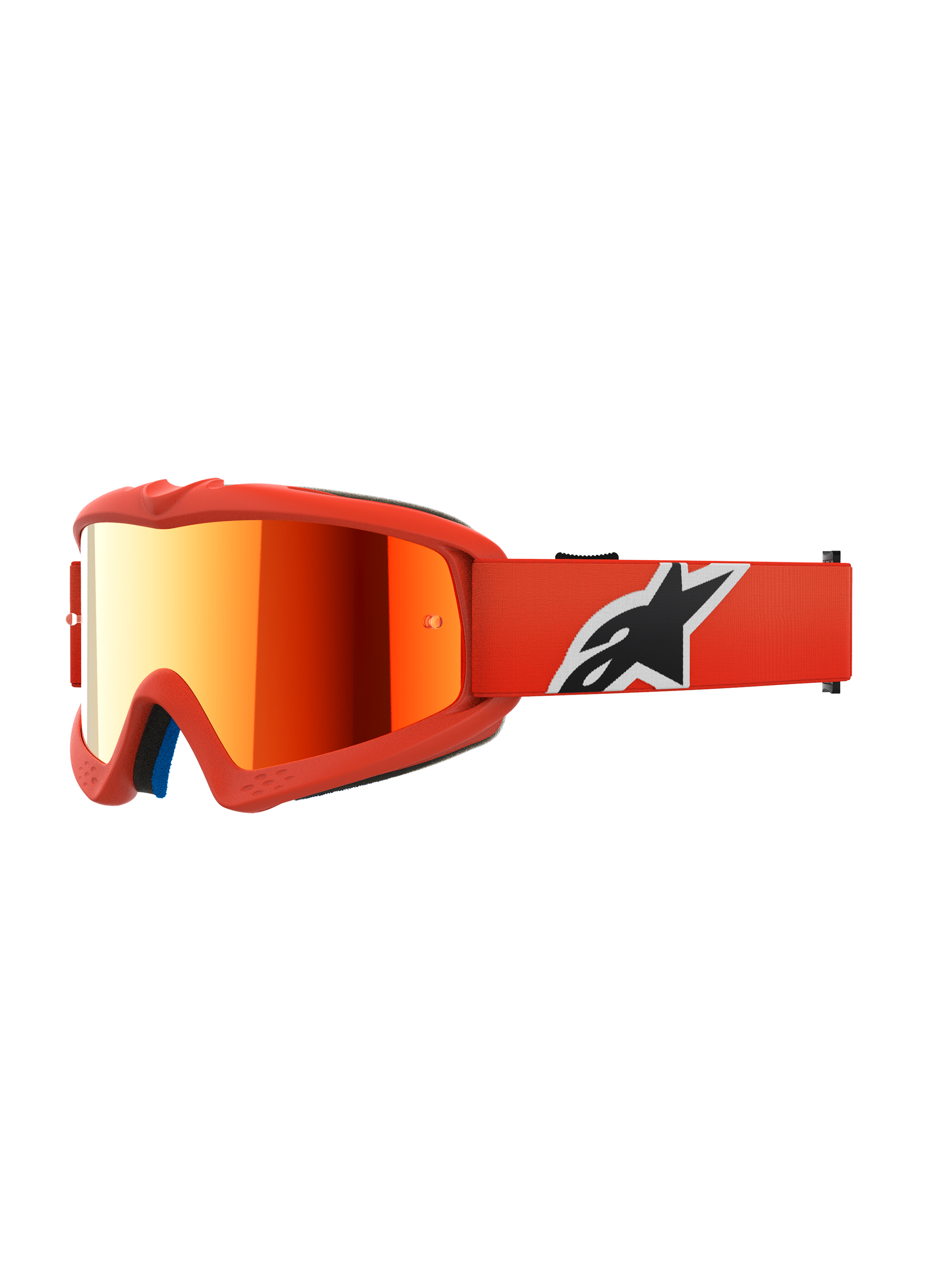 Alpinestars - Vision Youth Corp Orange Mirrored Lens Goggle