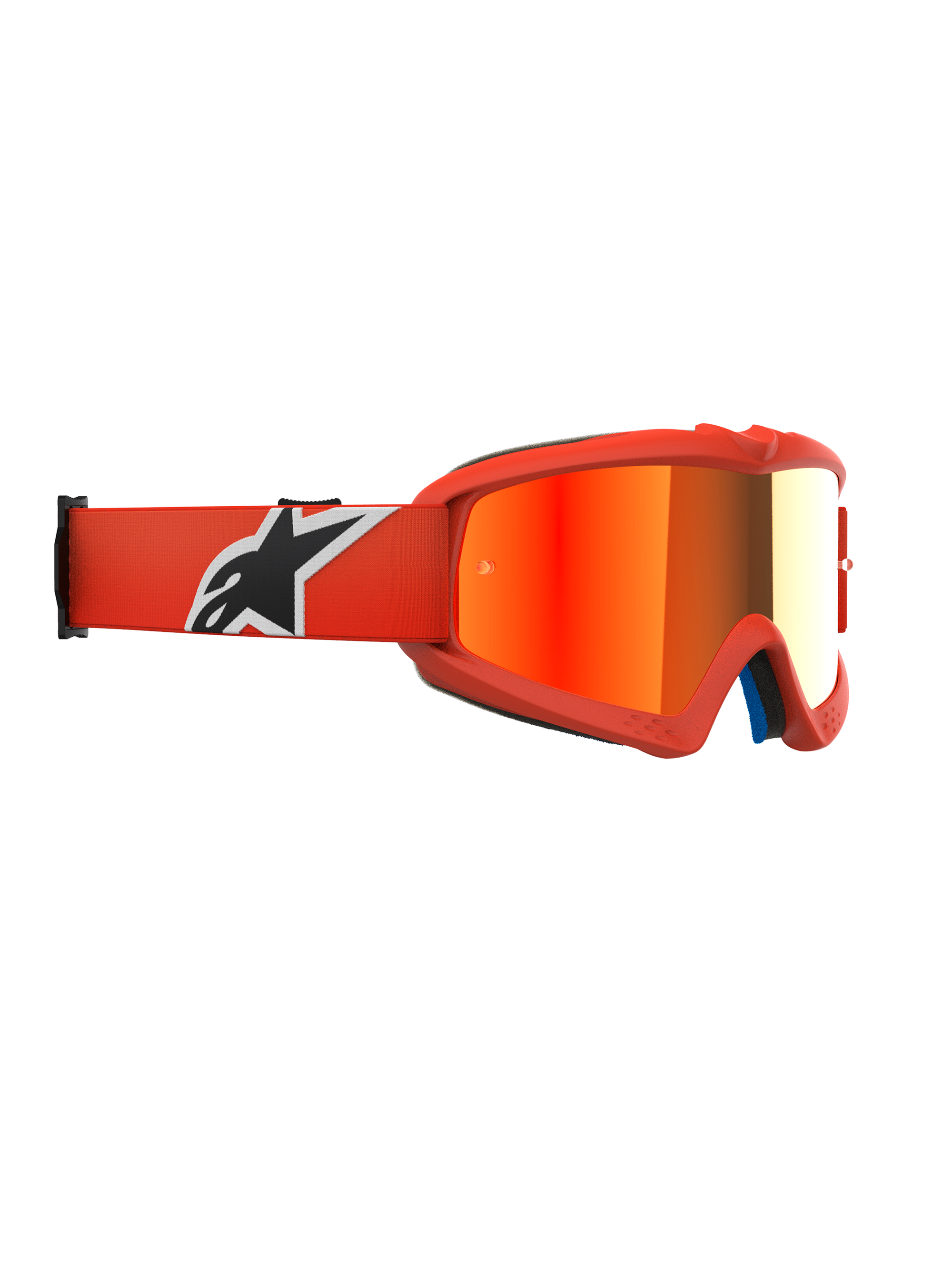 Alpinestars - Vision Youth Corp Orange Mirrored Lens Goggle