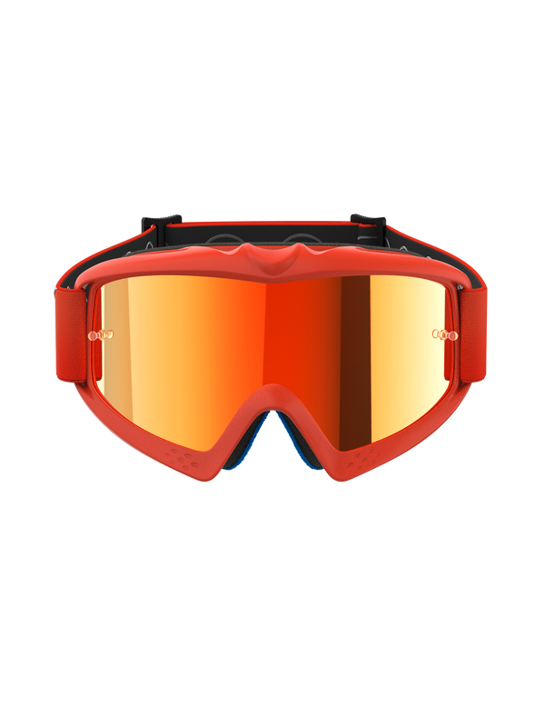 Alpinestars - Vision Youth Corp Orange Mirrored Lens Goggle