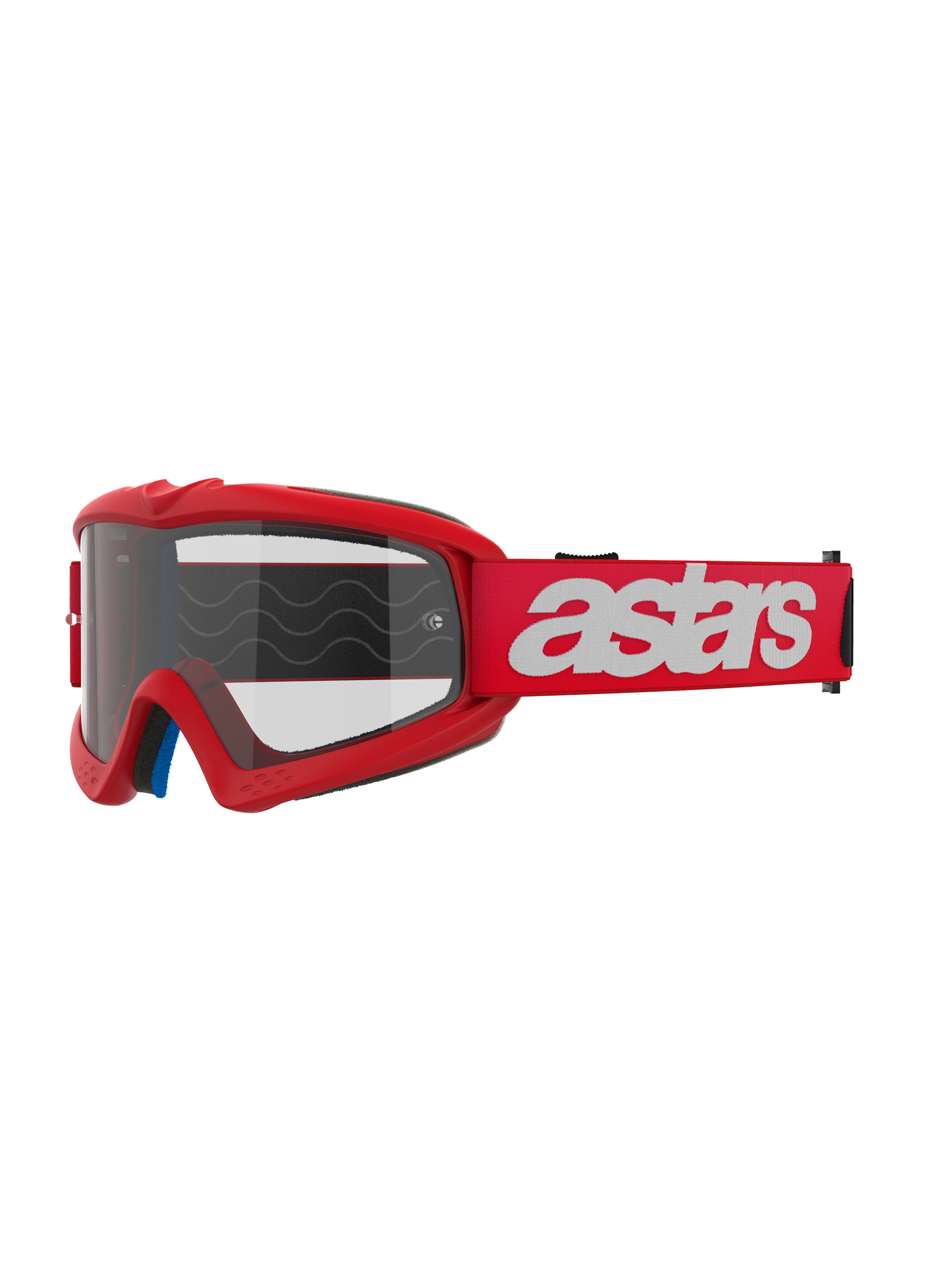 Alpinestars - Vision Youth Blaze Red Clear Lens Goggle