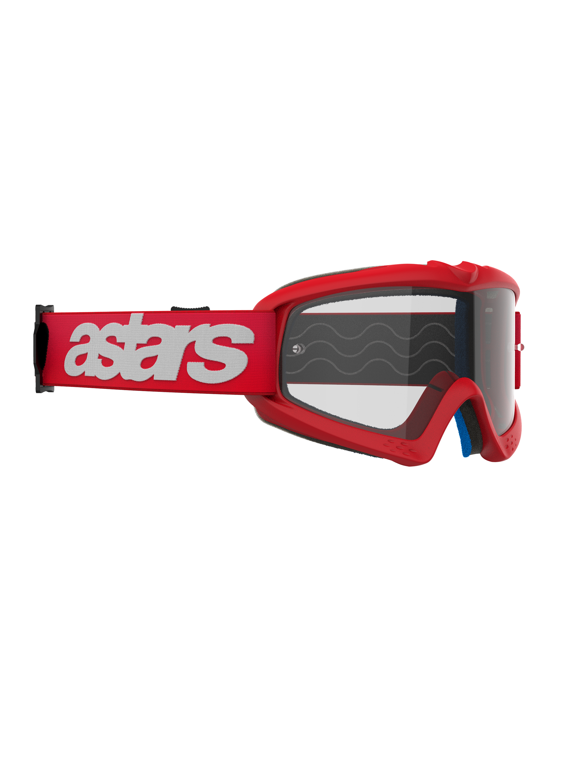 Alpinestars - Vision Youth Blaze Red Clear Lens Goggle