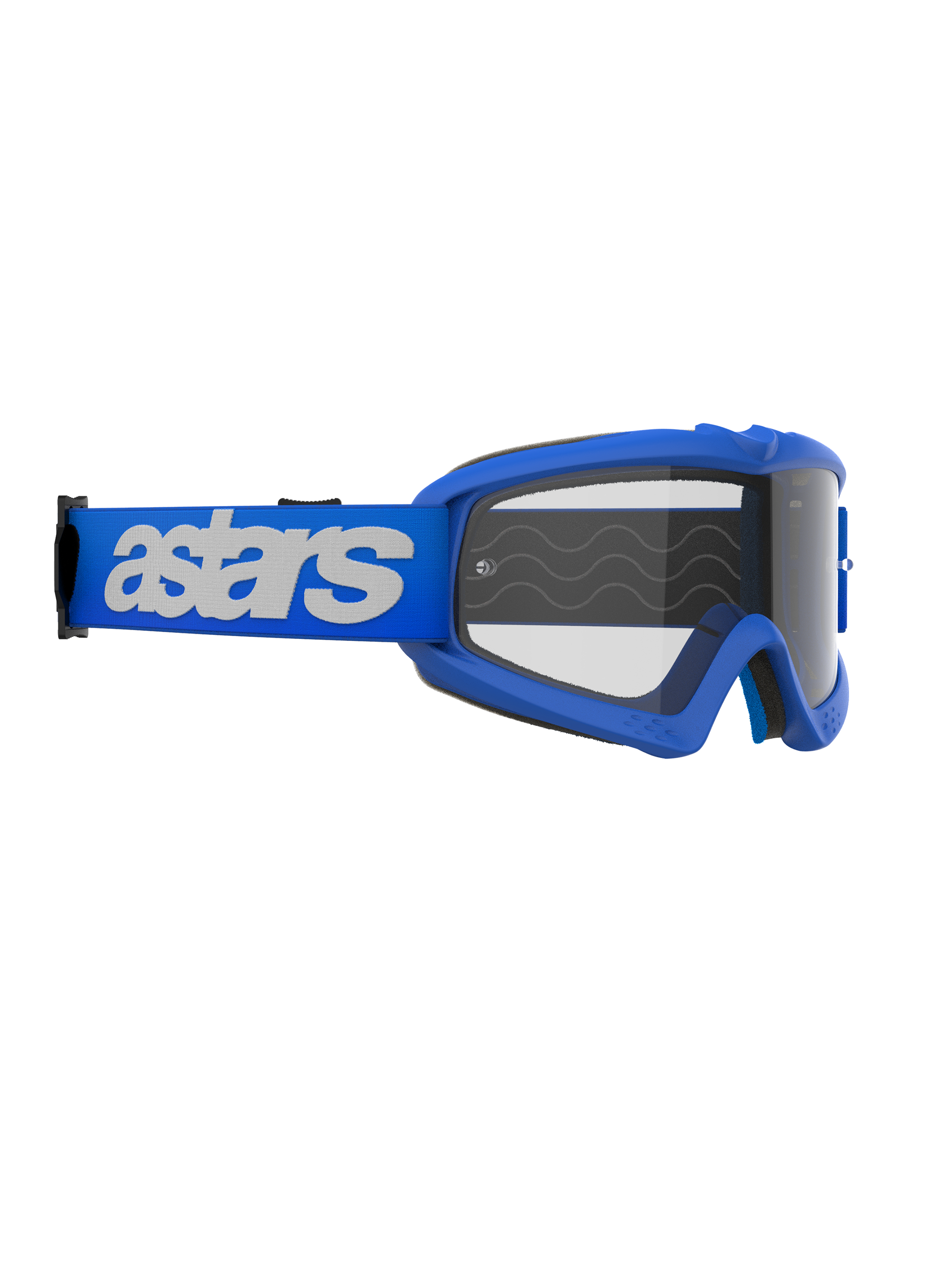 Alpinestars - Vision Youth Blaze Blue Clear Lens Goggle