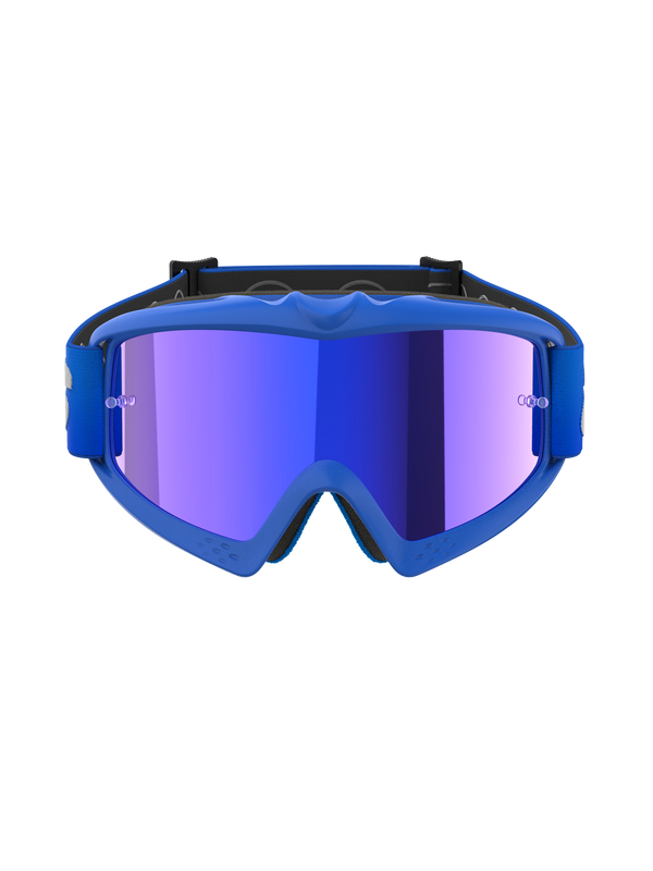 Alpinestars - Vision Youth Blaze Blue Mirrored Lens Goggle