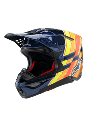 Alpinestars - 2025 SM10 TLD Edition Blue/Orange Helmet