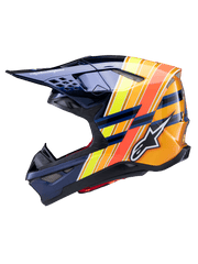 Alpinestars - 2025 SM10 TLD Edition Blue/Orange Helmet