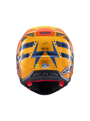 Alpinestars - 2025 SM10 TLD Edition Blue/Orange Helmet