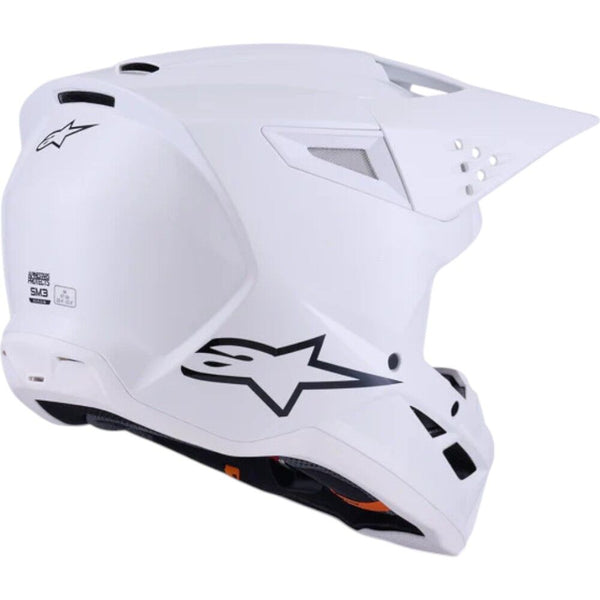 Alpinestars - 2026 SM3 Solid White Gloss Helmet