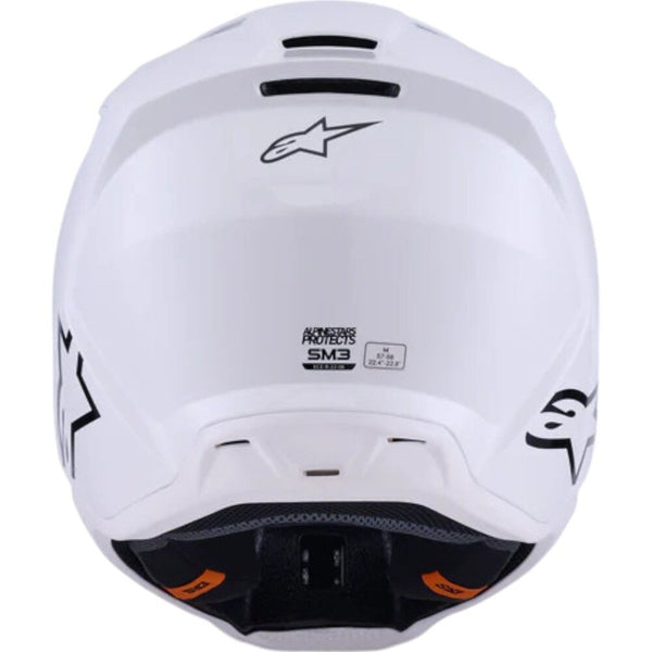 Alpinestars - 2026 SM3 Solid White Gloss Helmet
