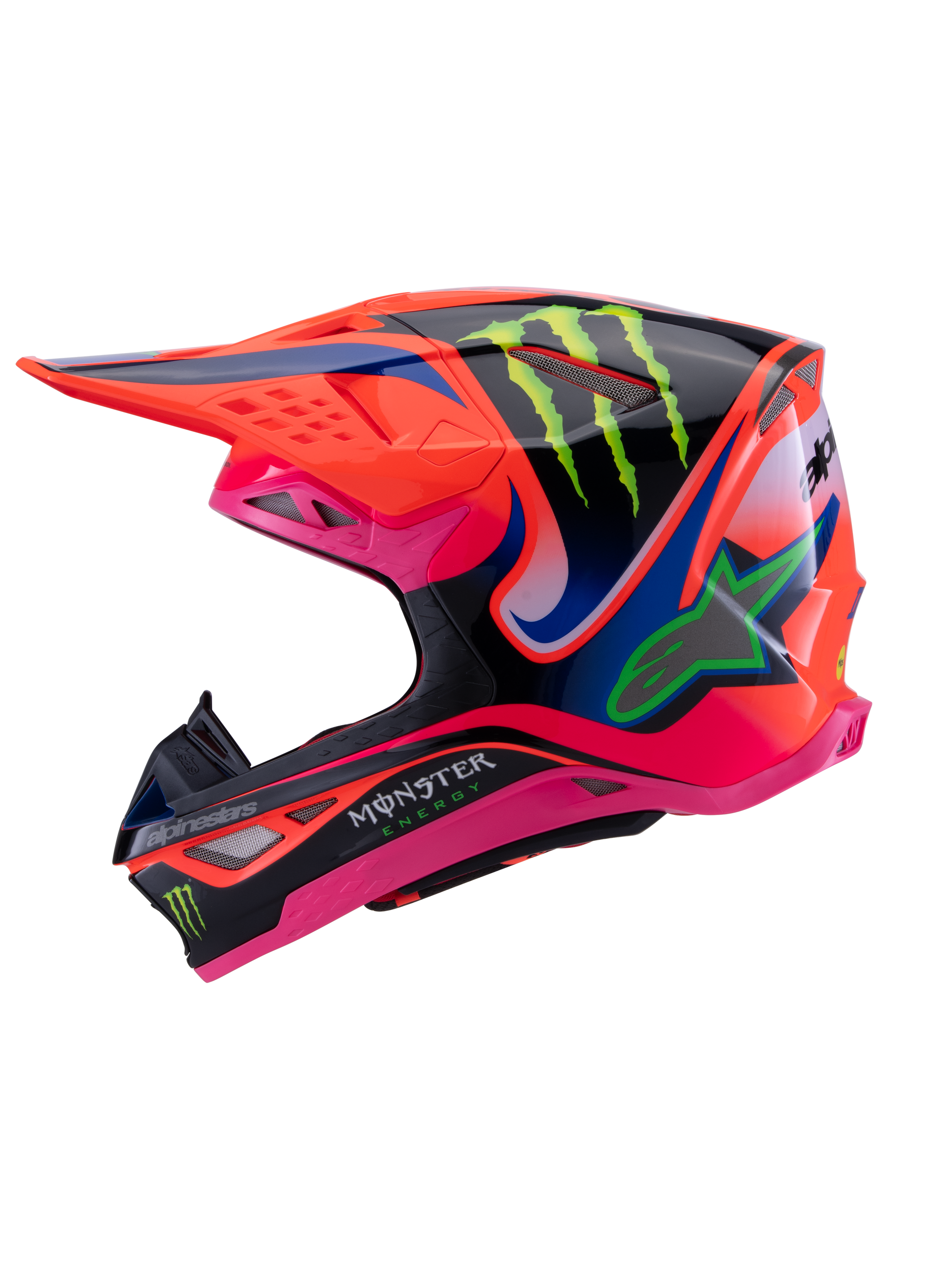 Alpinestars - SM10 Deegan Orange Purple Pink MX Helmet