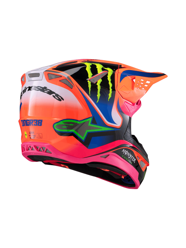 Alpinestars - SM10 Deegan Orange Purple Pink MX Helmet
