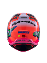 Alpinestars - SM10 Deegan Orange Purple Pink MX Helmet