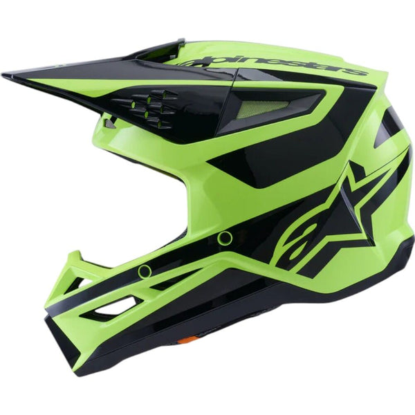Alpinestars - 2025 SM3 Heat Fluoro Yellow/Black Helmet
