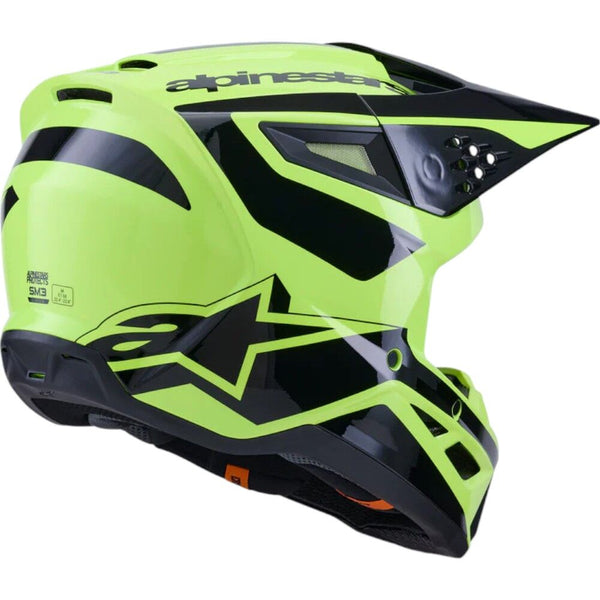 Alpinestars - 2025 SM3 Heat Fluoro Yellow/Black Helmet
