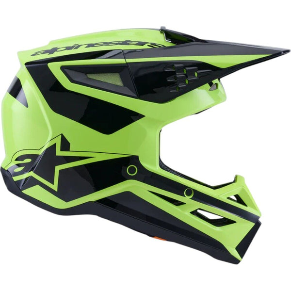Alpinestars - 2025 SM3 Heat Fluoro Yellow/Black Helmet