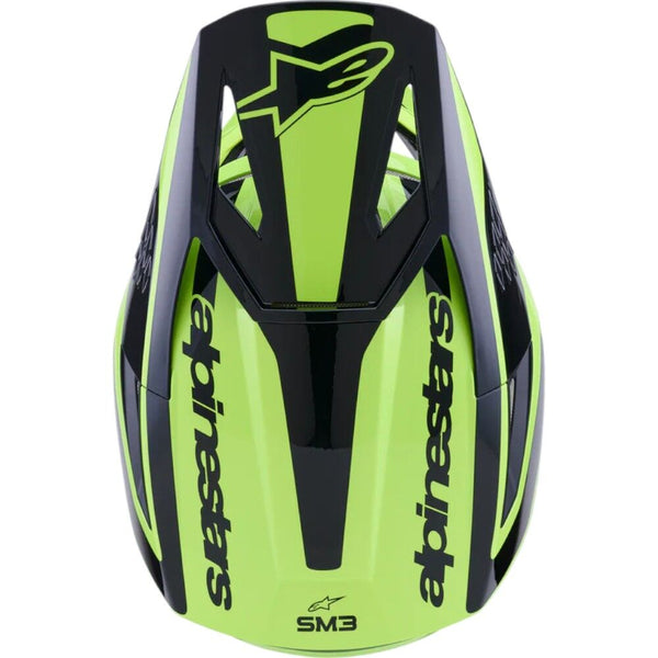 Alpinestars - 2025 SM3 Heat Fluoro Yellow/Black Helmet