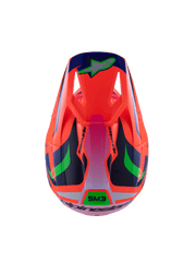 Alpinestars - 2025 SM3 Youth Deegan Orange Purple Pink MX Helmet - YS