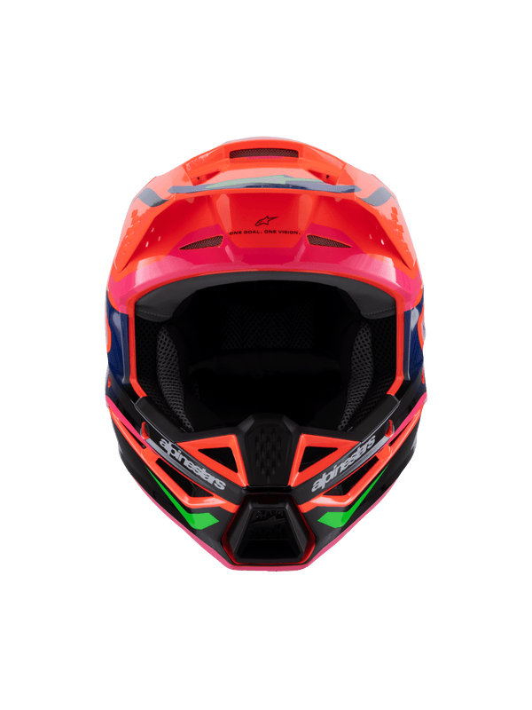 Alpinestars - 2025 SM3 Youth Deegan Orange Purple Pink MX Helmet