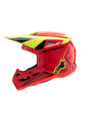 Alpinestars - 2025 SM3 Youth Fray Red Yellow Black MX Helmet