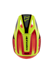 Alpinestars - 2025 SM3 Youth Fray Red Yellow Black MX Helmet