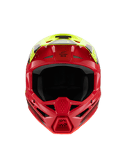 Alpinestars - 2025 SM3 Youth Fray Red Yellow Black MX Helmet