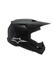 Alpinestars - 2025 SM3 Youth Solid Black Matt MX Helmet