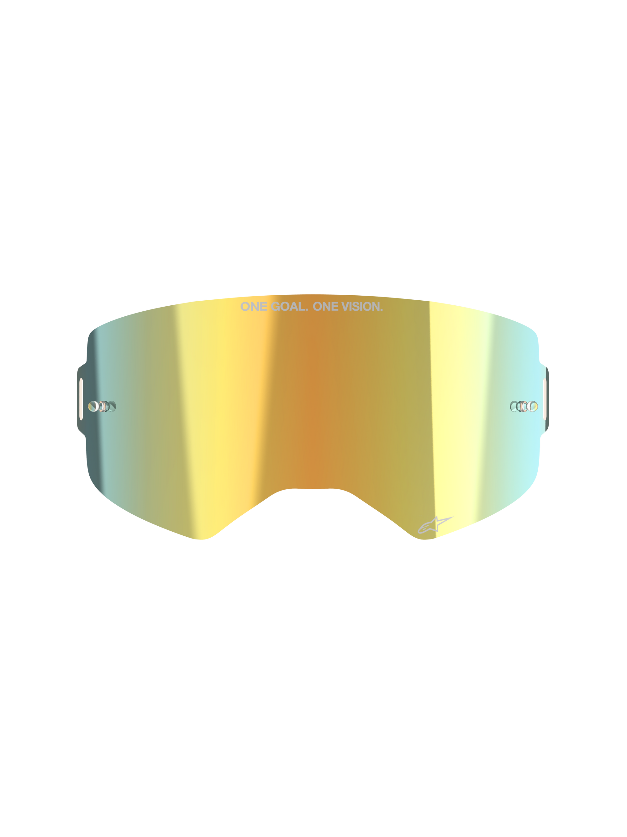 Alpinestars - Supertech Gold Mirrored Replacement Lens