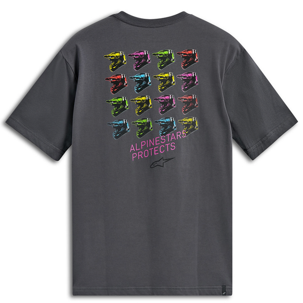 Alpinestars - Pop Helmet Charcoal Tee