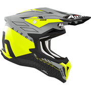 Airoh - Strycker Skin Grey/Yellow Helmet