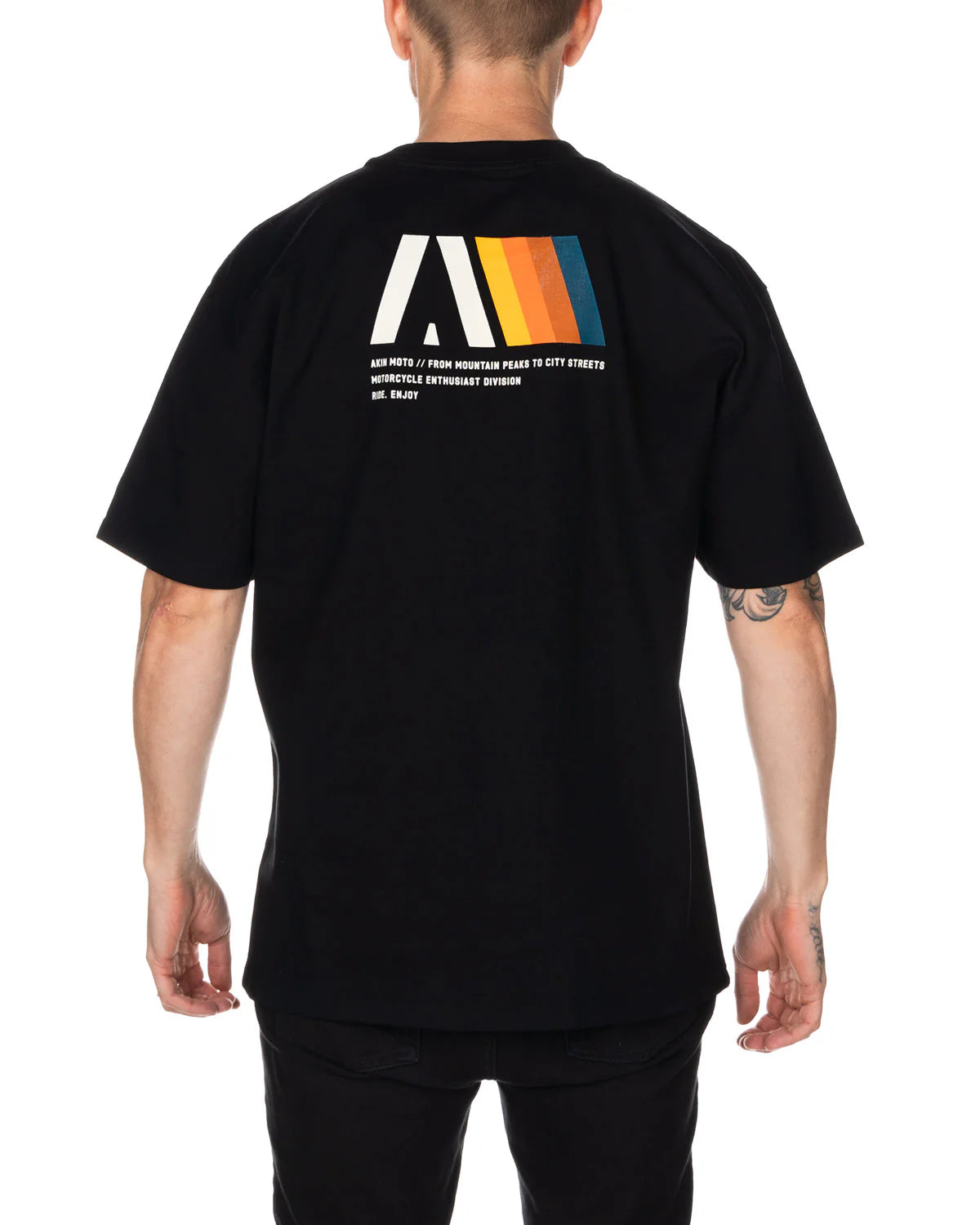 Akin Moto - Lomond Black Tee