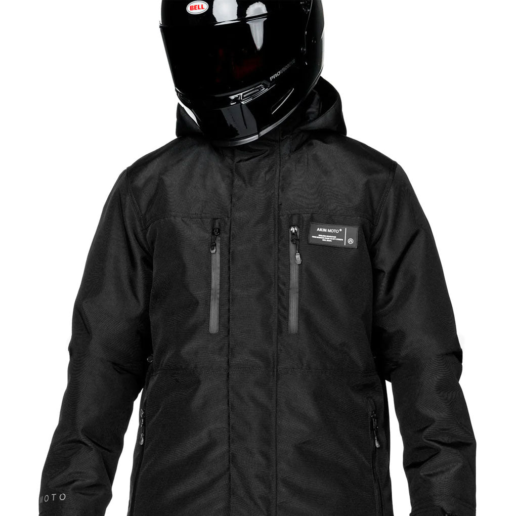 Akin Moto - Alpha 4.0 Black Jacket