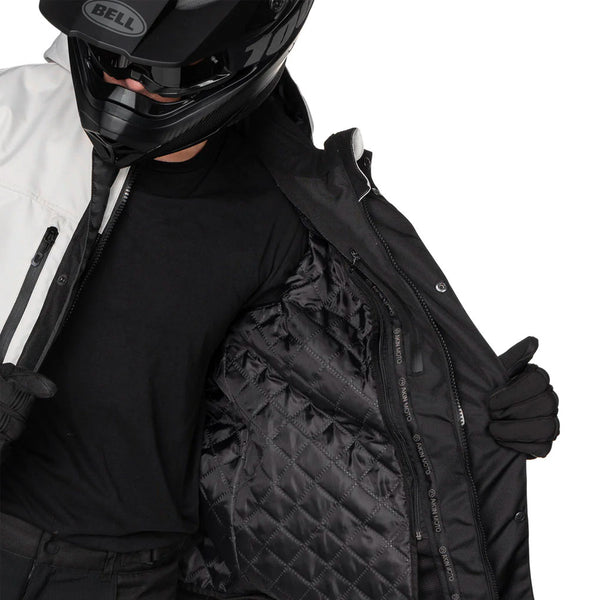 Akin Moto - Alpha 4.0 White Jacket