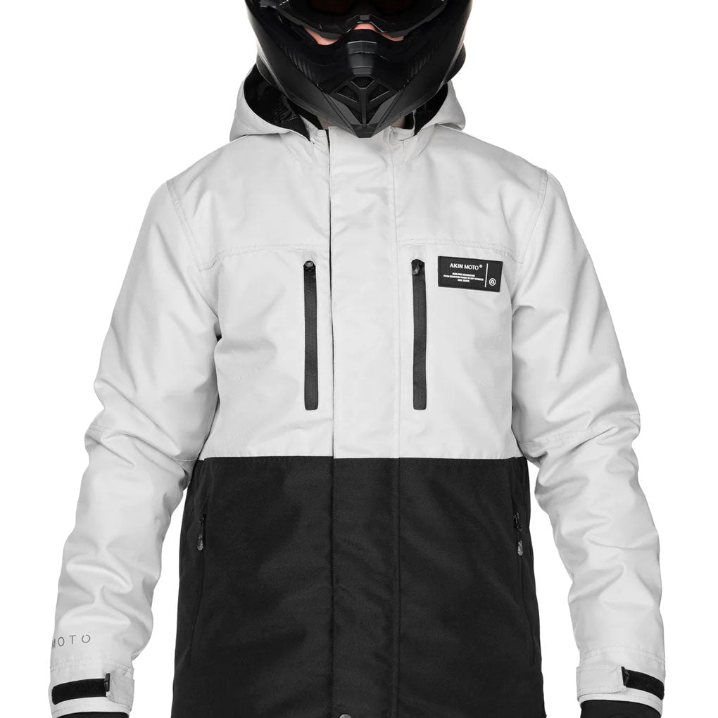 Akin Moto - Alpha 4.0 White Jacket